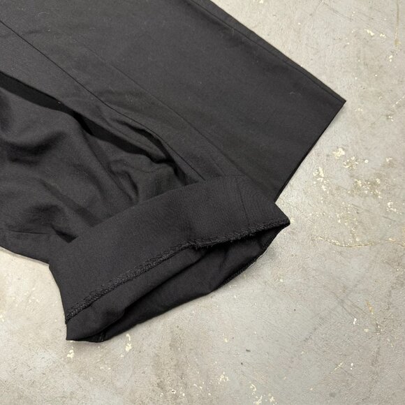 Dolce & Gabanna Dress Pants Stretch Black Wool Trousers Made in Italy 34x29 - Picture 7 of 9